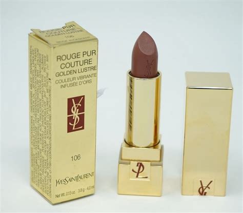 ysl golden lustre 106|ysl pur couture.